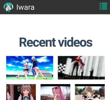 iwara漫画app软件介绍截图，二次元漫画资源展示